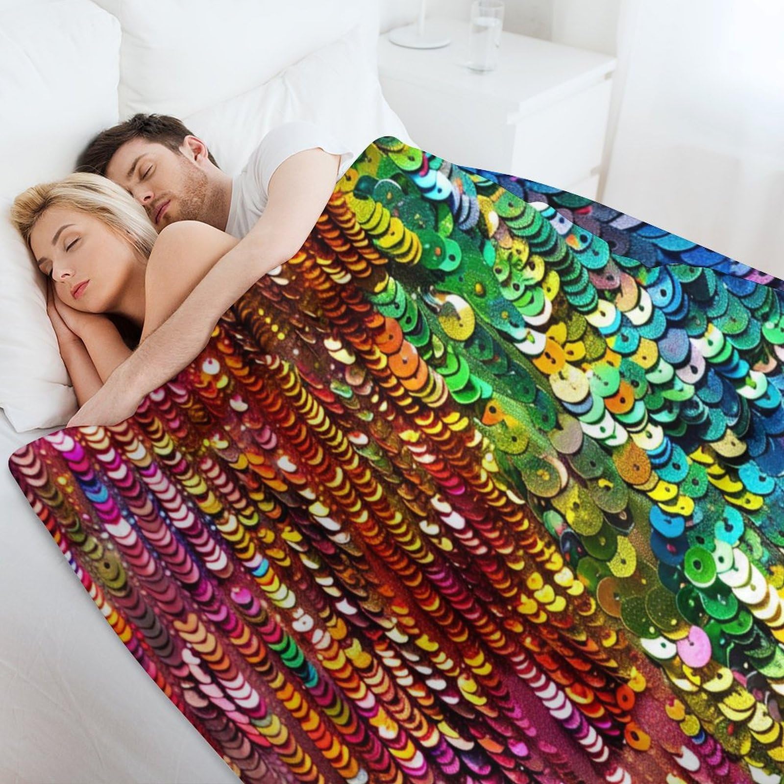 布団・毛布 Rainbow disco club blanket 72292ef9-30b3-42b4-b3fc-